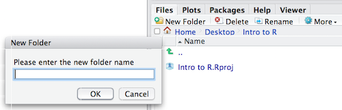 Structuring your working directory